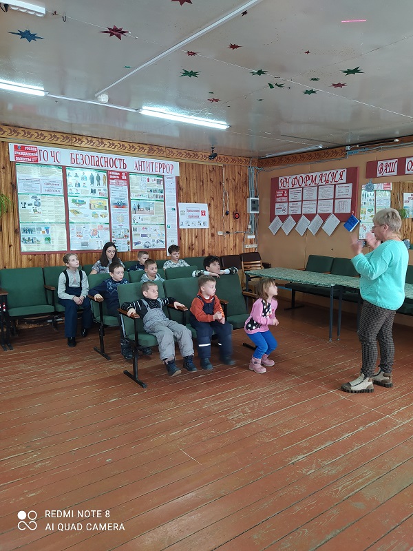 Беседа по ГО и ЧС в МБУК «СКЦ Федоровского с/п» «Что о безопасности узнали?»