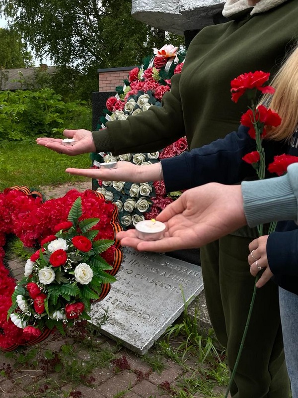 День памяти и скорби в федоровском с/п.