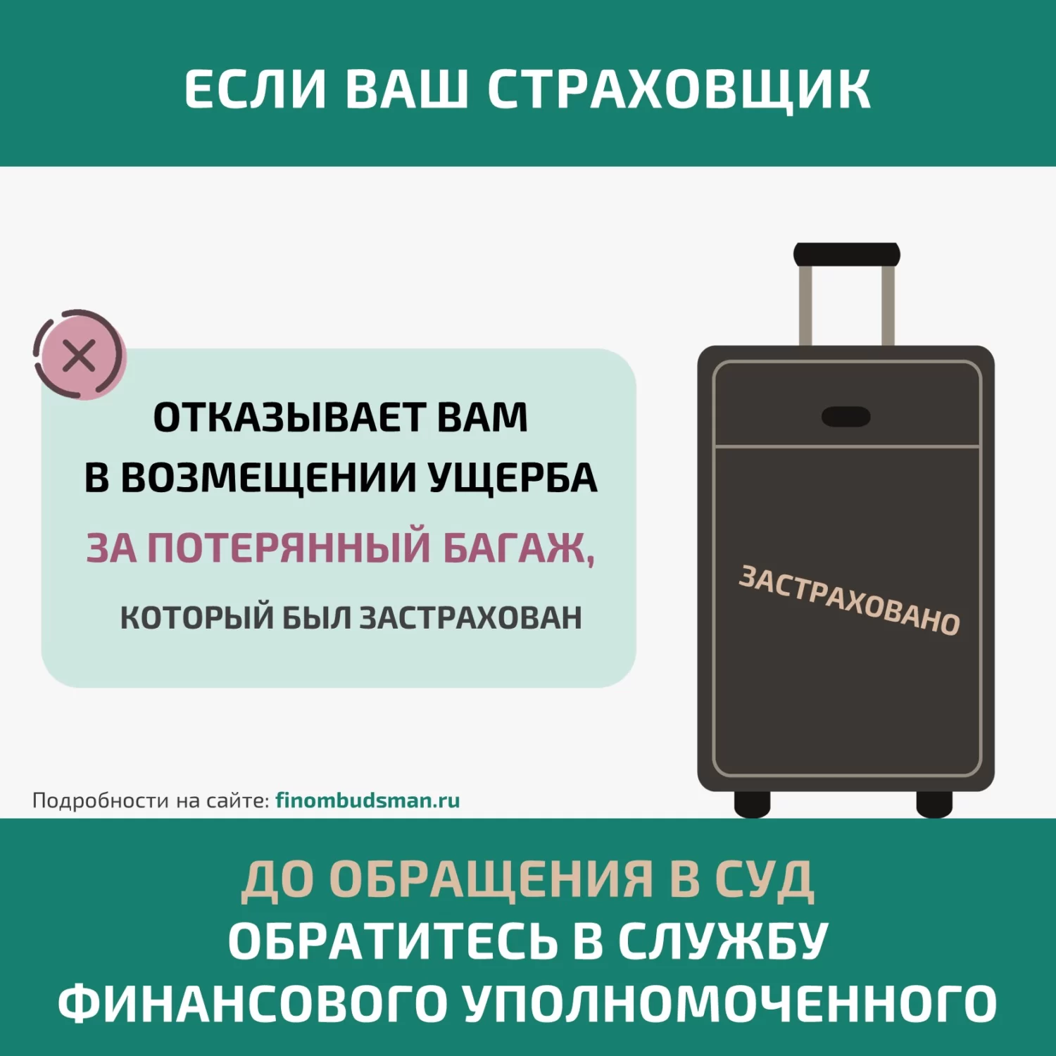 Информация для любителей путешествовать: решение спора со страховой организацией без суда