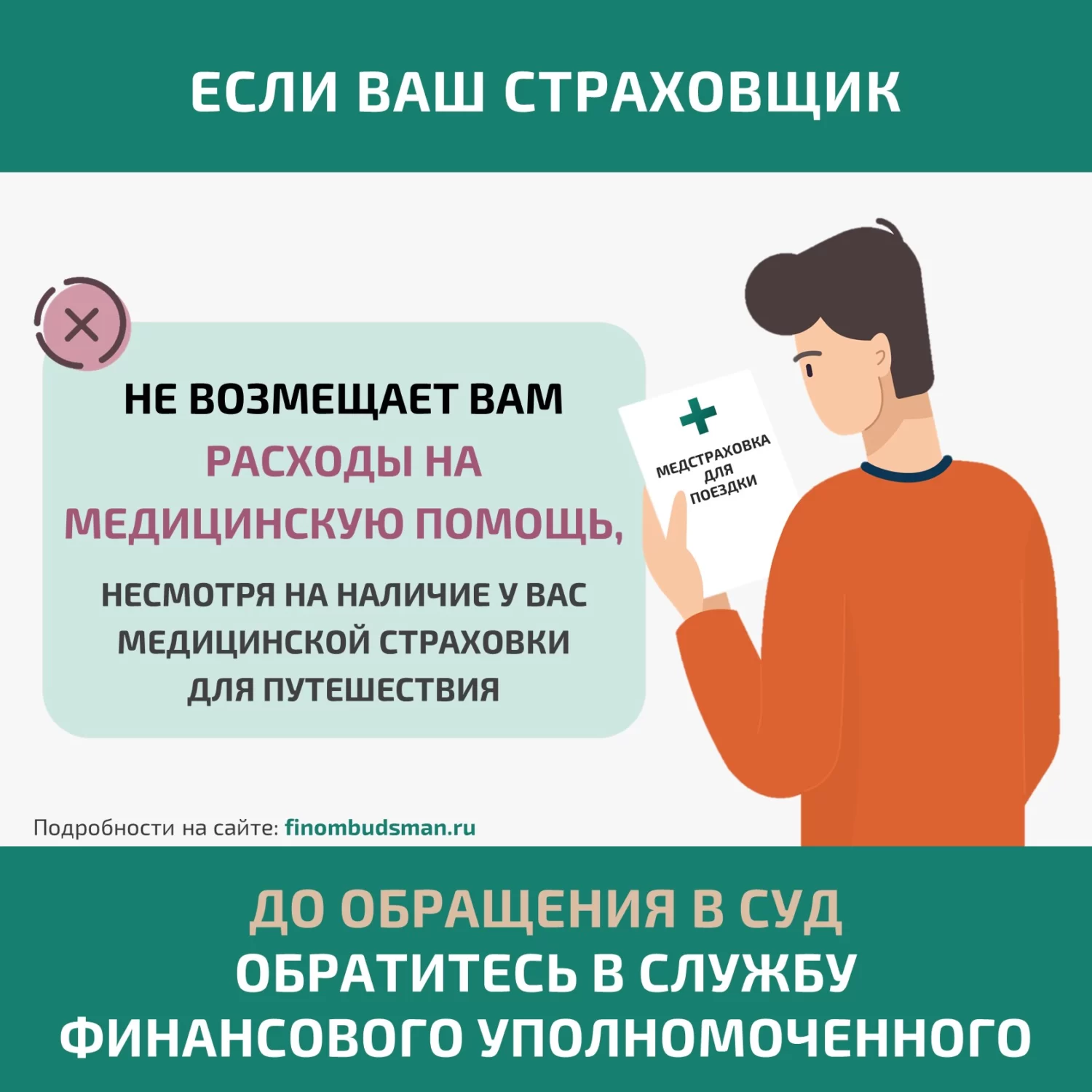 Информация для любителей путешествовать: решение спора со страховой организацией без суда